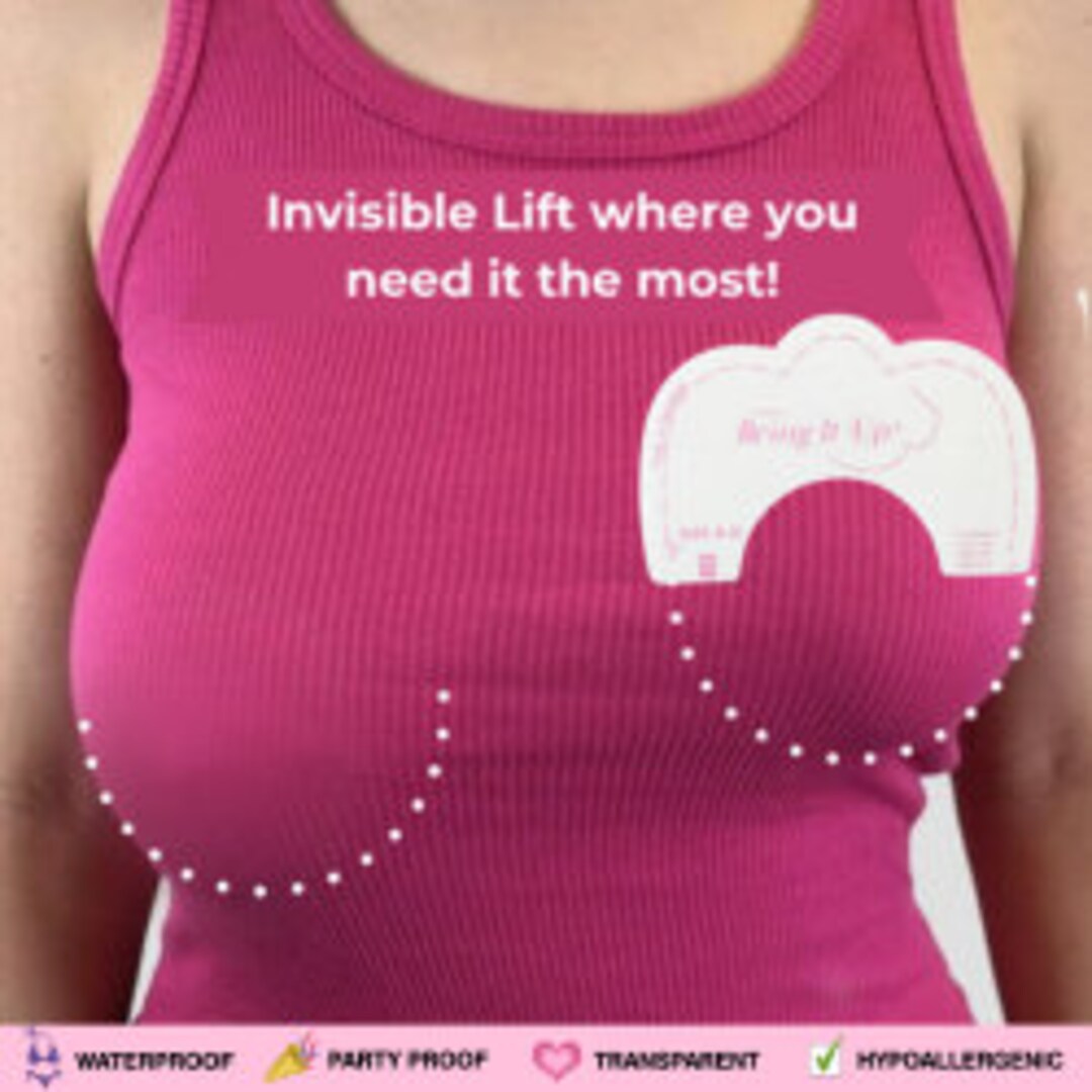 Pushup Sticky Bra Boob Tape Liftersbackless, Strapless and Plunging
