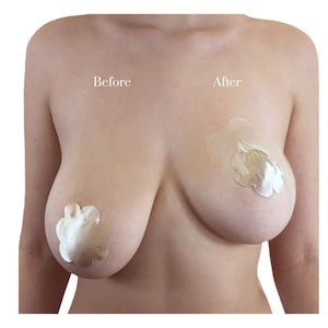 Bringitup DD+ zelfklevende bh-tape, waterdichte strapless rugloze borstlift afbeelding 4