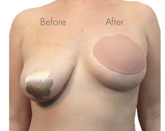 Bringitup Sticky Bra Nude siliconen zelfklevende bh A–DDD | Zweetbestendig