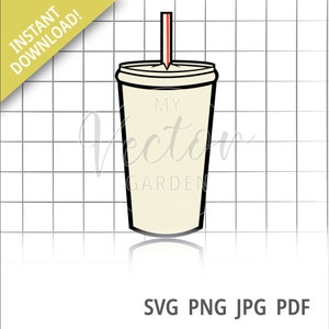 Take Out Cup Svg, zu gehen Tasse mit Deckel Fast Food Clipart Softdrink Vektor Einweg Tasse Jpg Aufkleber Design Styropor Tasse pdf Restaurant Svg
