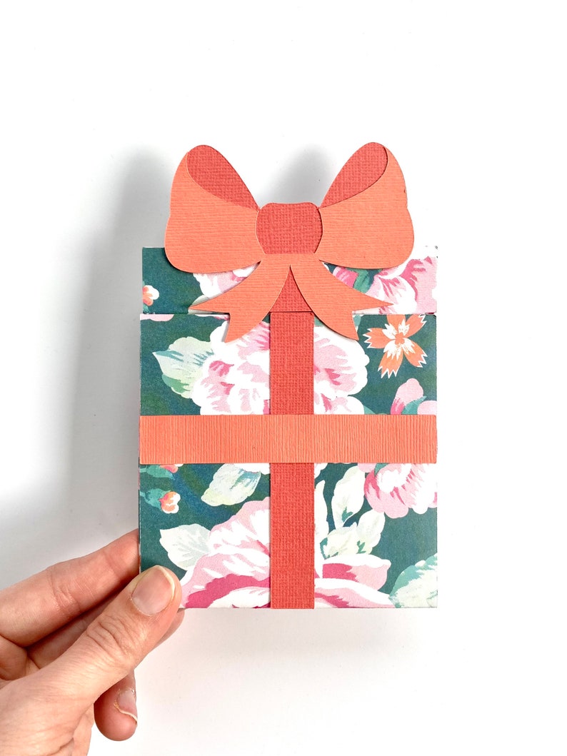 Gift Card Holder Svg Paper Gift Card Holder Template Greeting Etsy