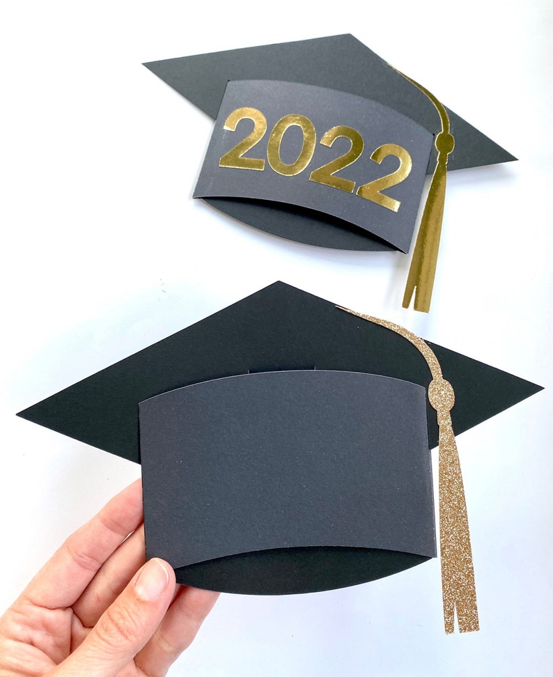 Graduation Gift Card Holder Svg Graduation Hat Svg Grad Gift Etsy