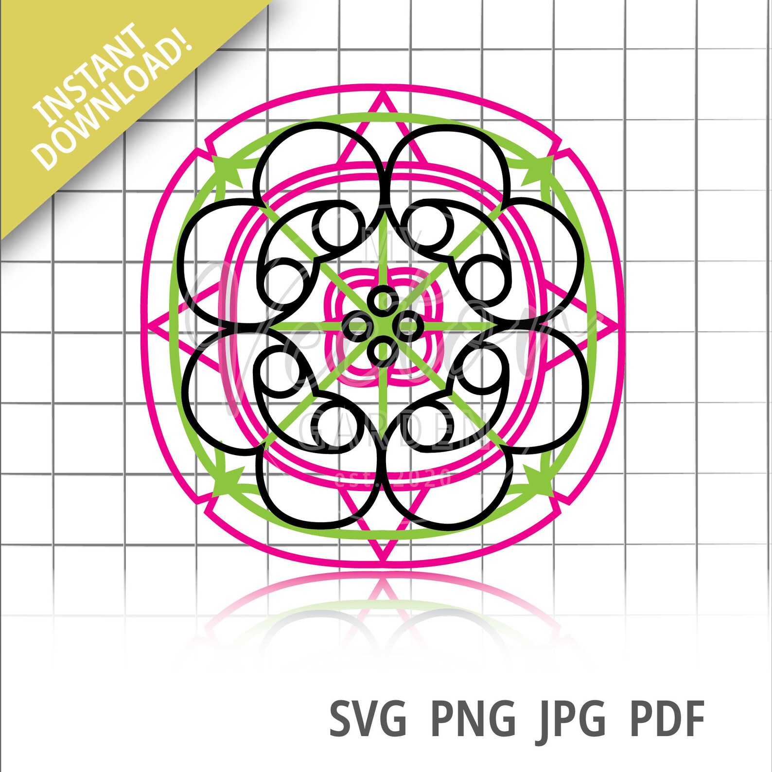 Free Free 53 Etsy Layered Mandala SVG PNG EPS DXF File