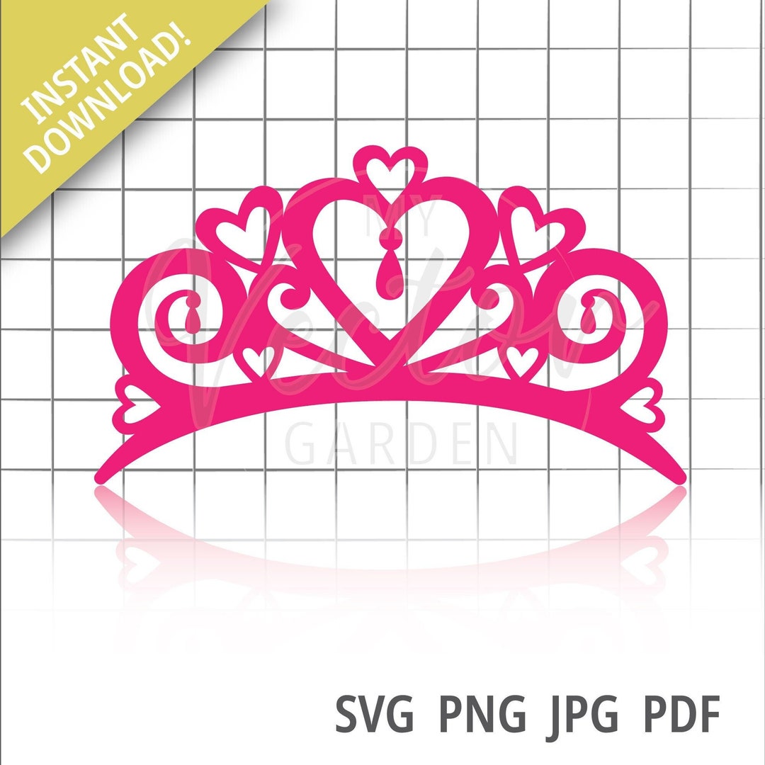Tiara Svg, Princess Crown Png Queen Crown Clipart Birthday Queen
