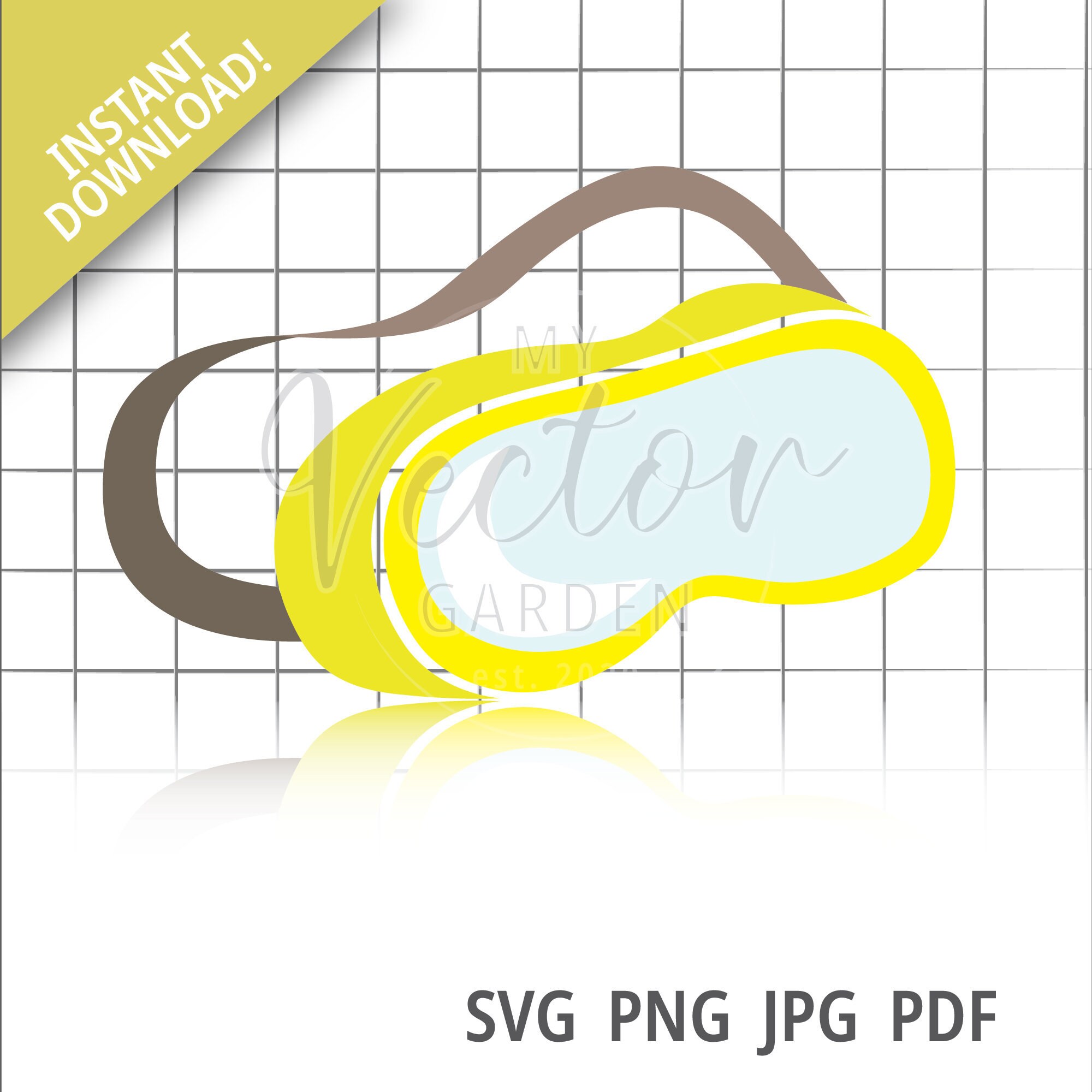 Goggles Svg Science Clip Art Kid's Science Svg Mad | Etsy