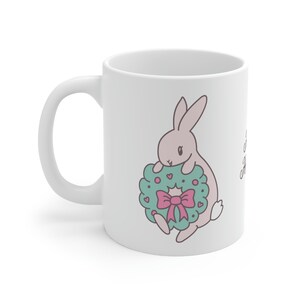 Hoppy Holidays ~ Kawaii Bunny Christmas ~ Mug