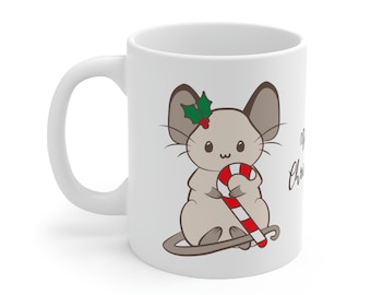 Merry Christmouse ~ Adorable Christmas Mouse ~ Mug