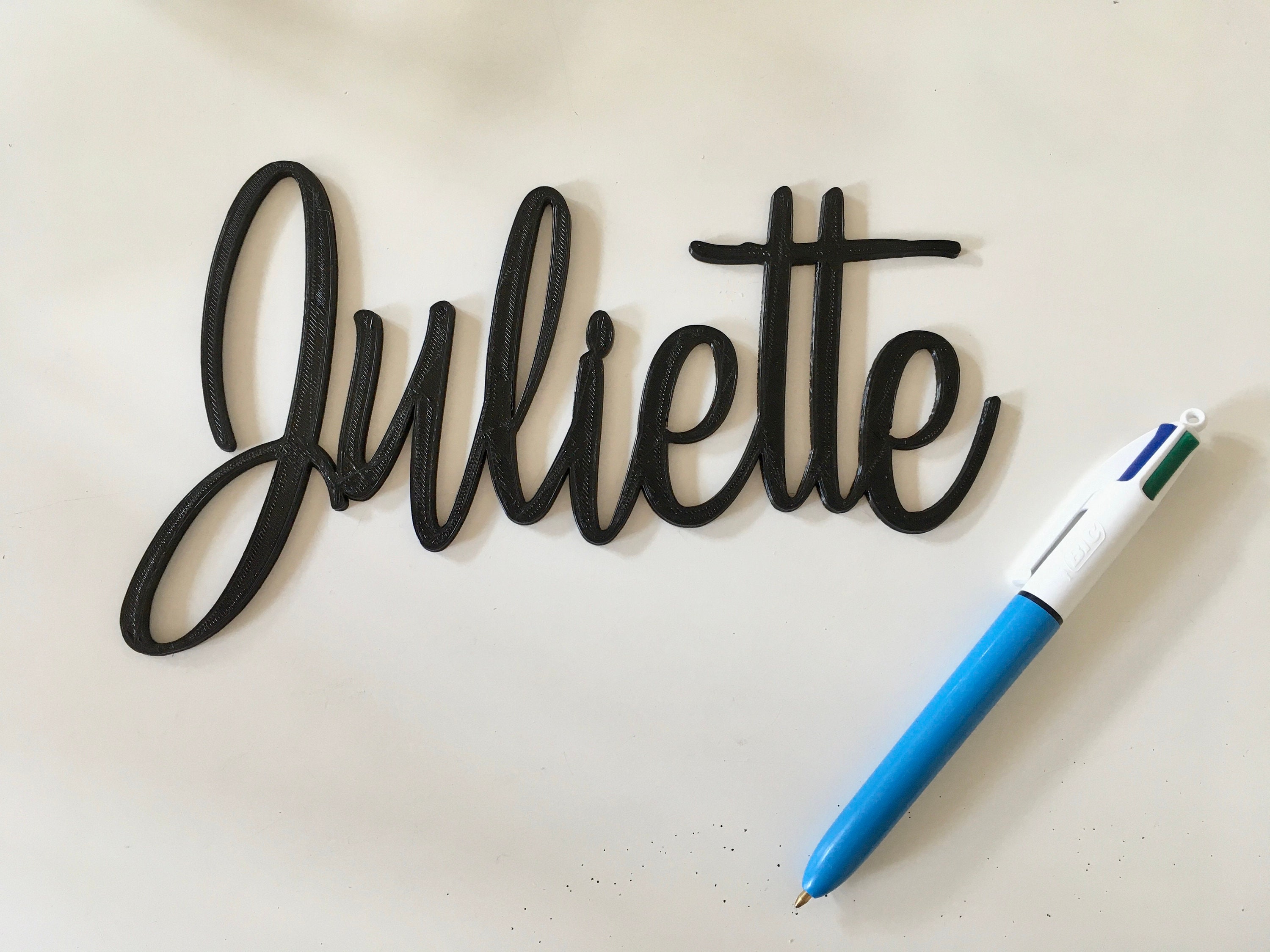 Disponible Dès Le 1 Novembre 2020. Impression 3D Personnalisée, Prénom Décoration Chambre Enfant