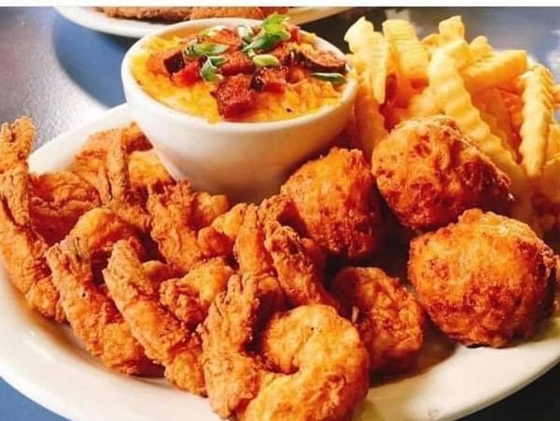 Seafood Fry Battered Seasoned Mix Handmade Etsy