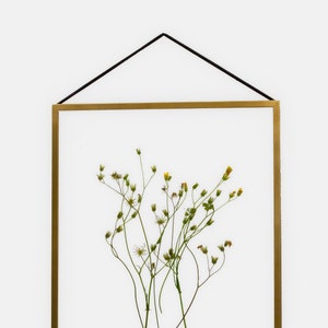 Brass metal picture frame retro brass