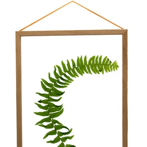 Picture frame wood oak frame photo frame poster frame minimalism design individual wall decoration decoration Scandinavian Danish double glass