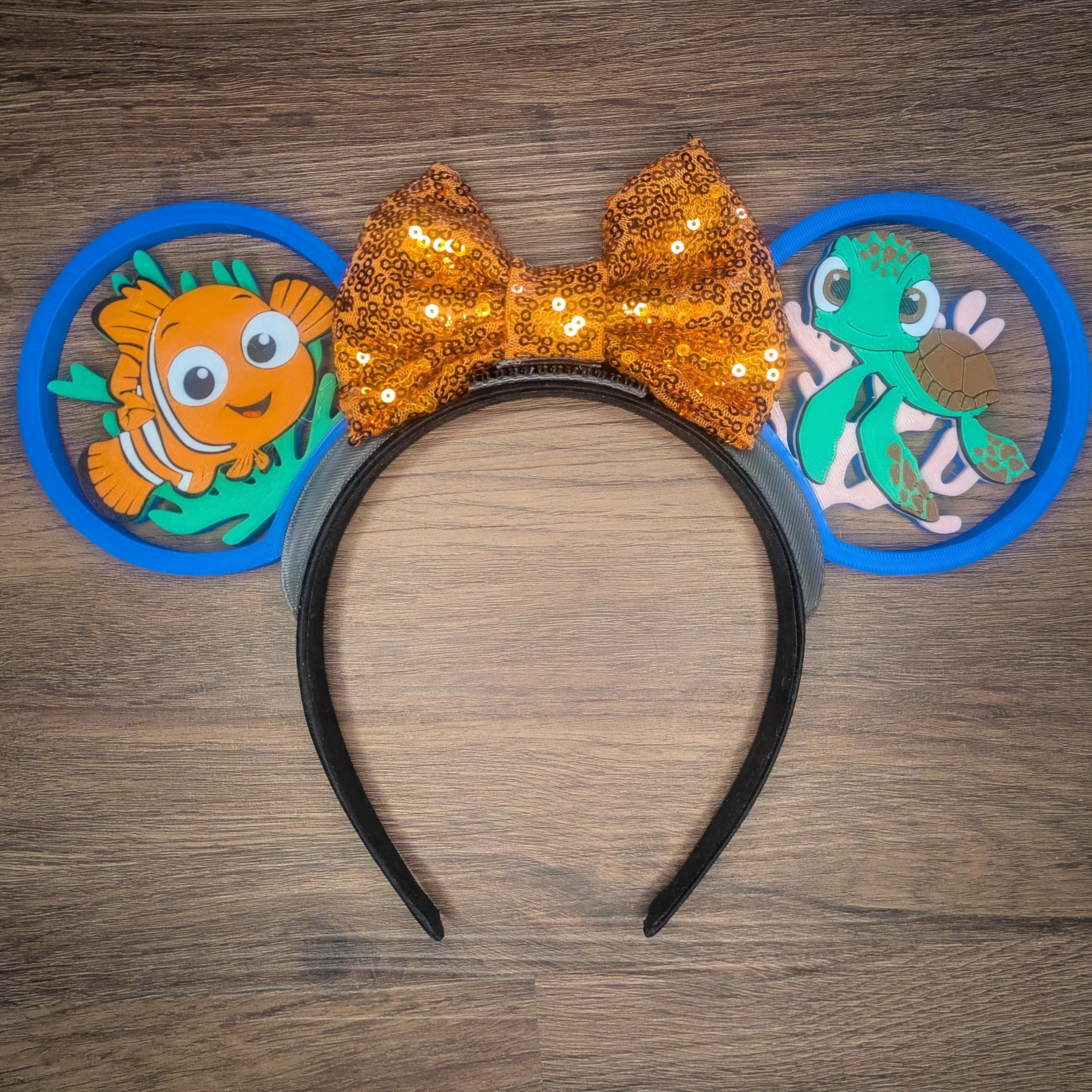 Coral Mickey Ears - Etsy display picture 2