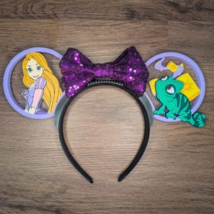 Lantern Princess Mouse Ears | Interchangeable 3D Printed Headband | Park Accessory | Gift for Disney Fans