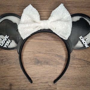 Star Crossed Lovers 3D Printed Mouse Ears Headband