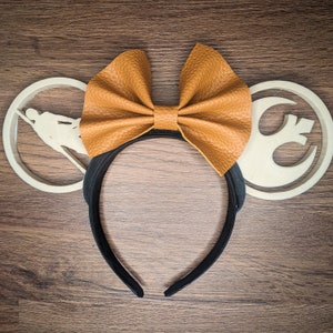 Rebel Scavenger Mouse Ears | Interchangeable 3D Printed Headband | Park Accessory | Gift for Disney Fans | Hollywood Studios Accessory