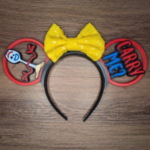 Carry Me Mouse Ears | Interchangeable 3D Printed Headband | Park Accessory | Gift for Disney Fans | Hollywood Studios Accessory