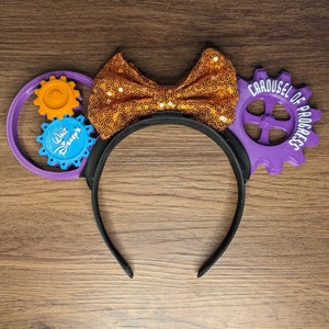 Mooie morgen muizenoren | Verwisselbare 3D-geprinte hoofdband | Parkaccessoire | Cadeau voor Disney-fans | Magic Kingdom-accessoire