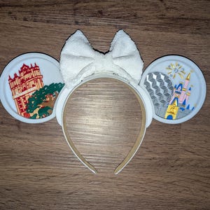 Four Parks Mouse Ears  |  3D Printed Interchangeable Headband | Disney Parks Accessory | Gift for Disney Fans