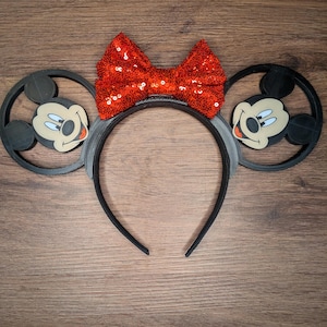 Magic Mouse Ears | Interchangeable 3D Printed Headband | Disney Park Accessory | Gift for Disney Fans