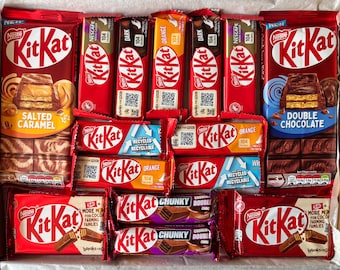 KitKat Chocolate Gift Box |  April Birthday | May Birthday | Loved One | Fathers Day | Fathers Day Gift | Teacher | End Of Year Present