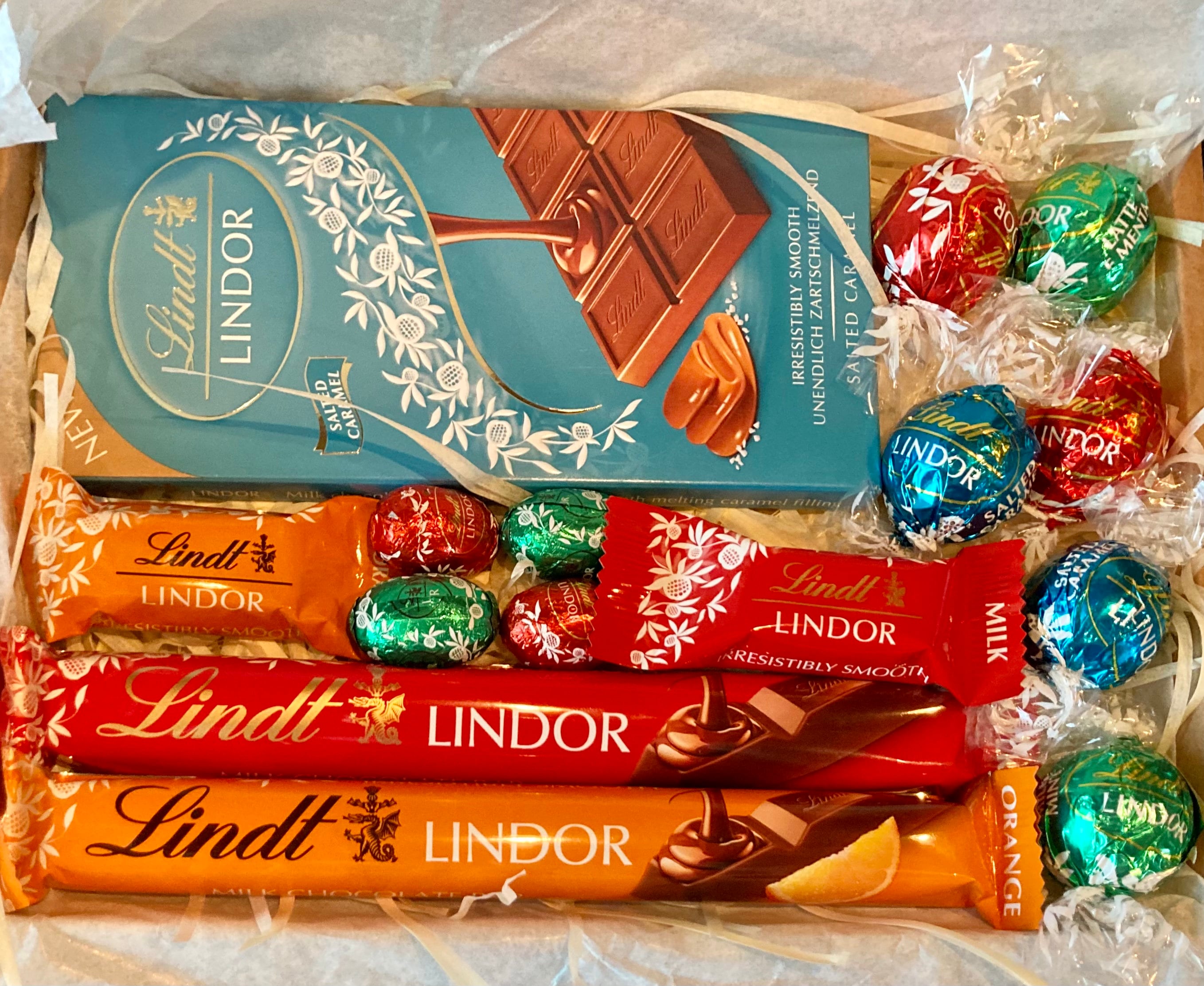 Lindor Chocolate Box Lindt Chocolate Box Luxury Chocolate Etsy UK