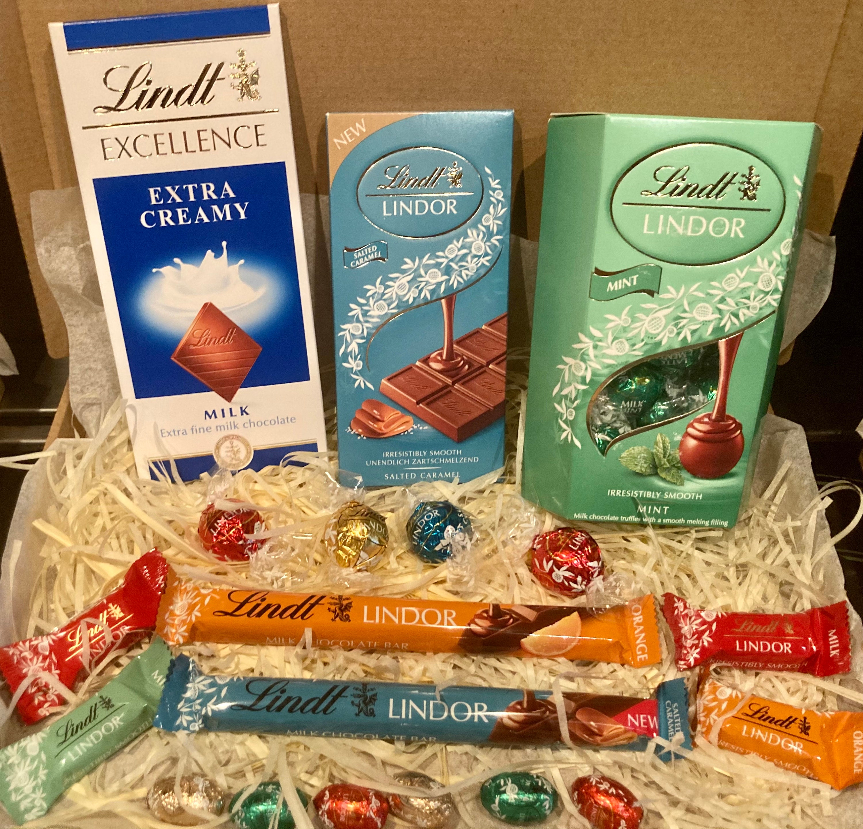 Lindor Chocolate Box Lindt Chocolate Box Luxury Chocolate Etsy UK
