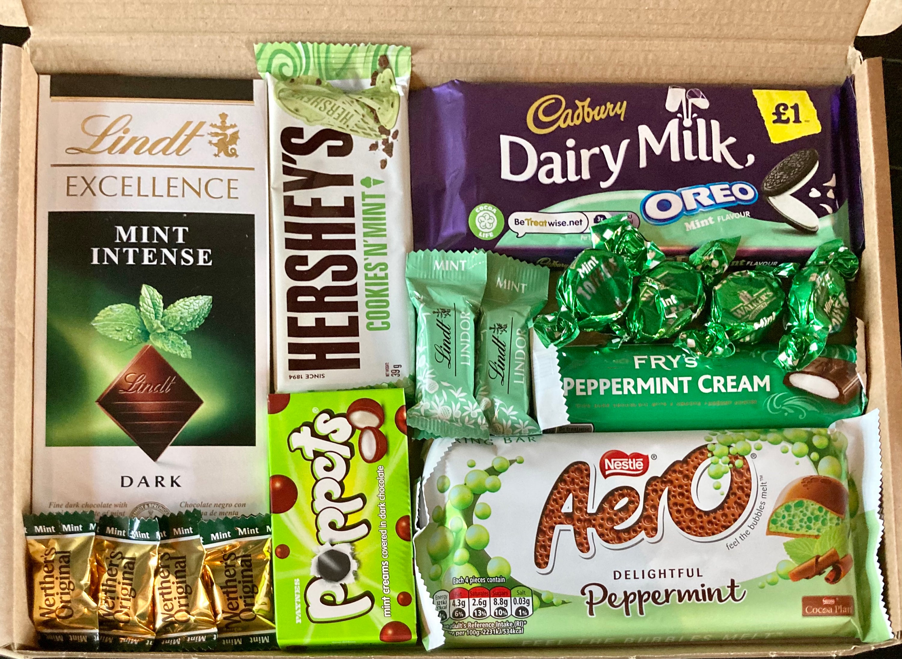 Caja de chocolate con menta / Golosinas de chocolate con menta Etsy