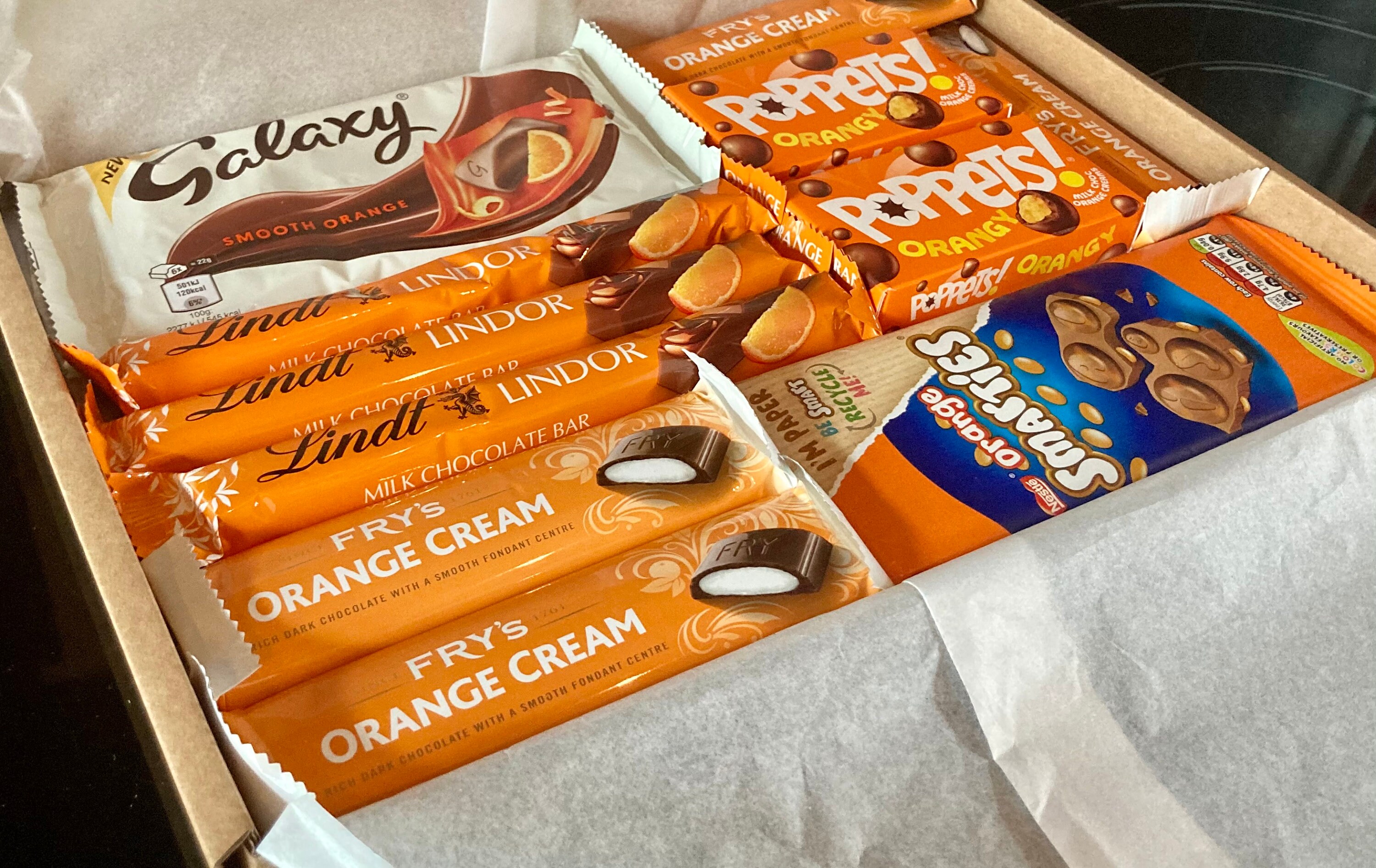 Chocolate Orange Box Chocolate Orange Treats Chocolate Etsy UK