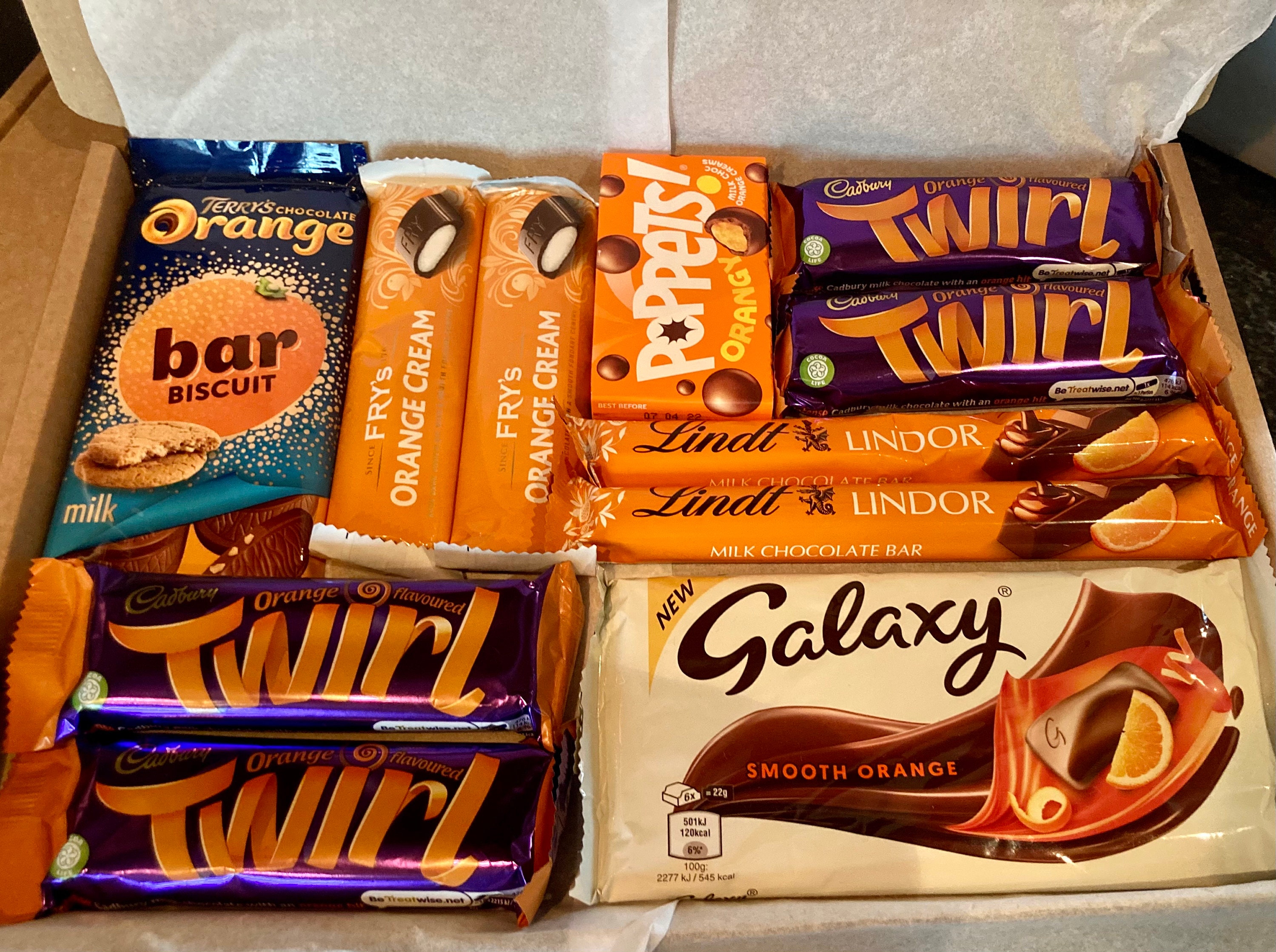 Chocolate Orange Box Chocolate Orange Treats Chocolate Etsy UK