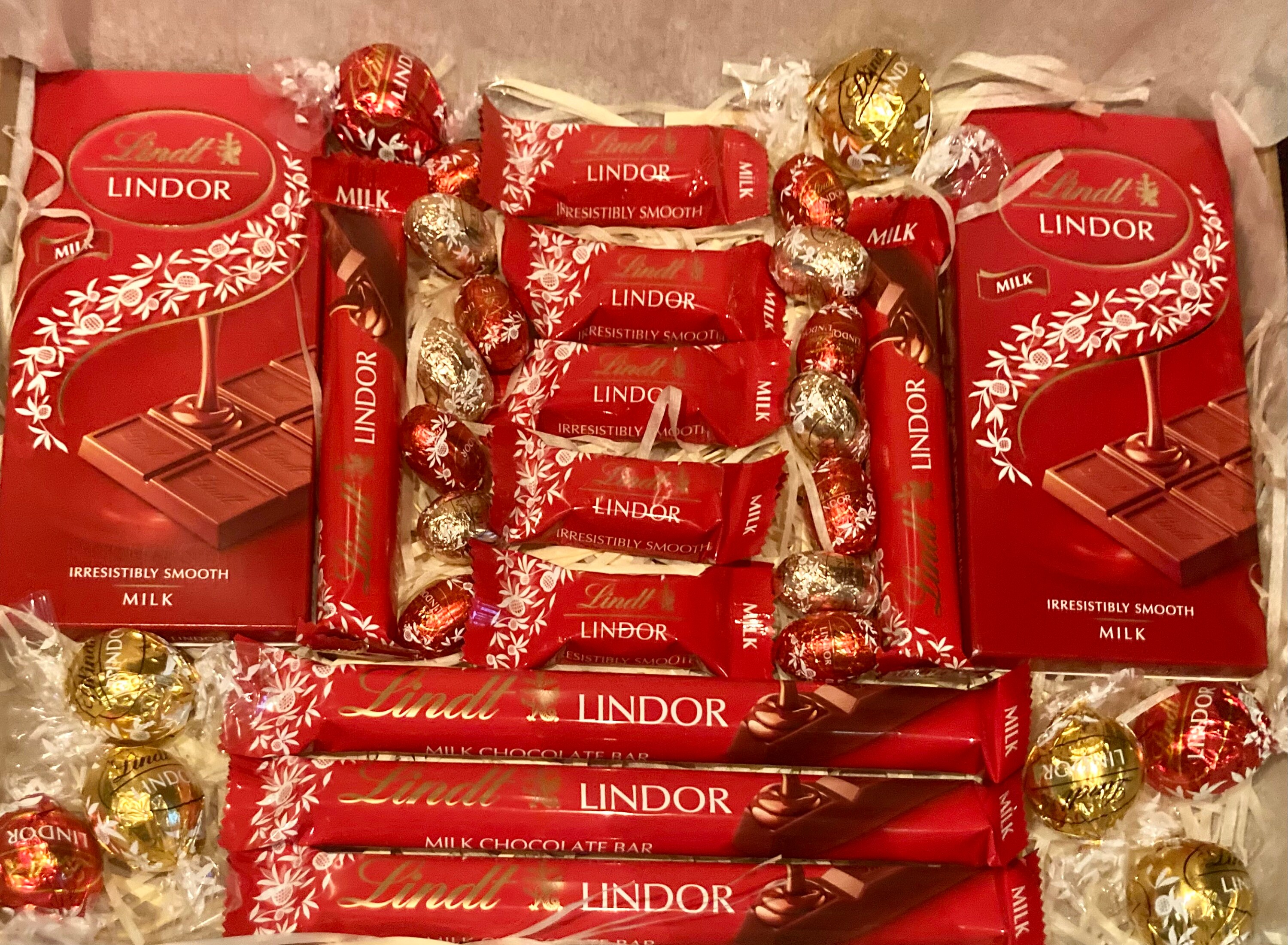 Lindor Chocolate Box Lindt Chocolate Box Luxury Chocolate Etsy
