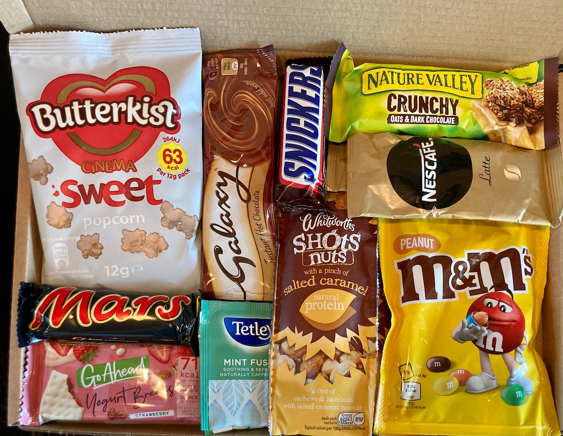 Work From Home Snacks Back To Office Snacks Desk Snacks Etsy