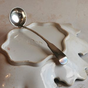Scottish Provincial Stirling Silver toddy ladle by David Mcdonald 1833 William IV