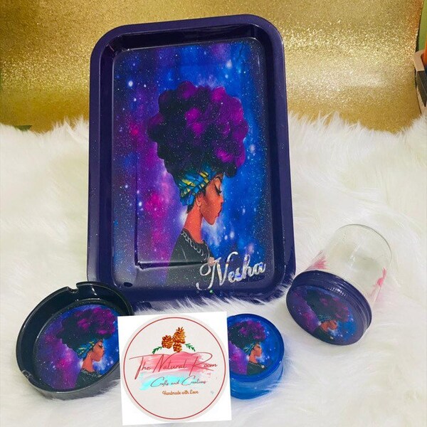 Rolling Tray for Girl Etsy