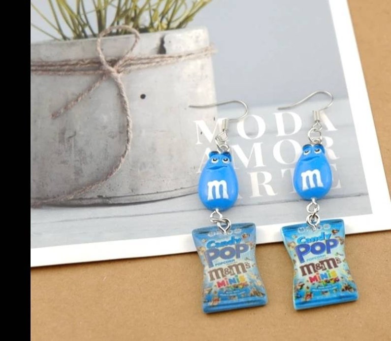 17 Styles Candy Dangle Earrings/ Chip Bag Earrings. Etsy