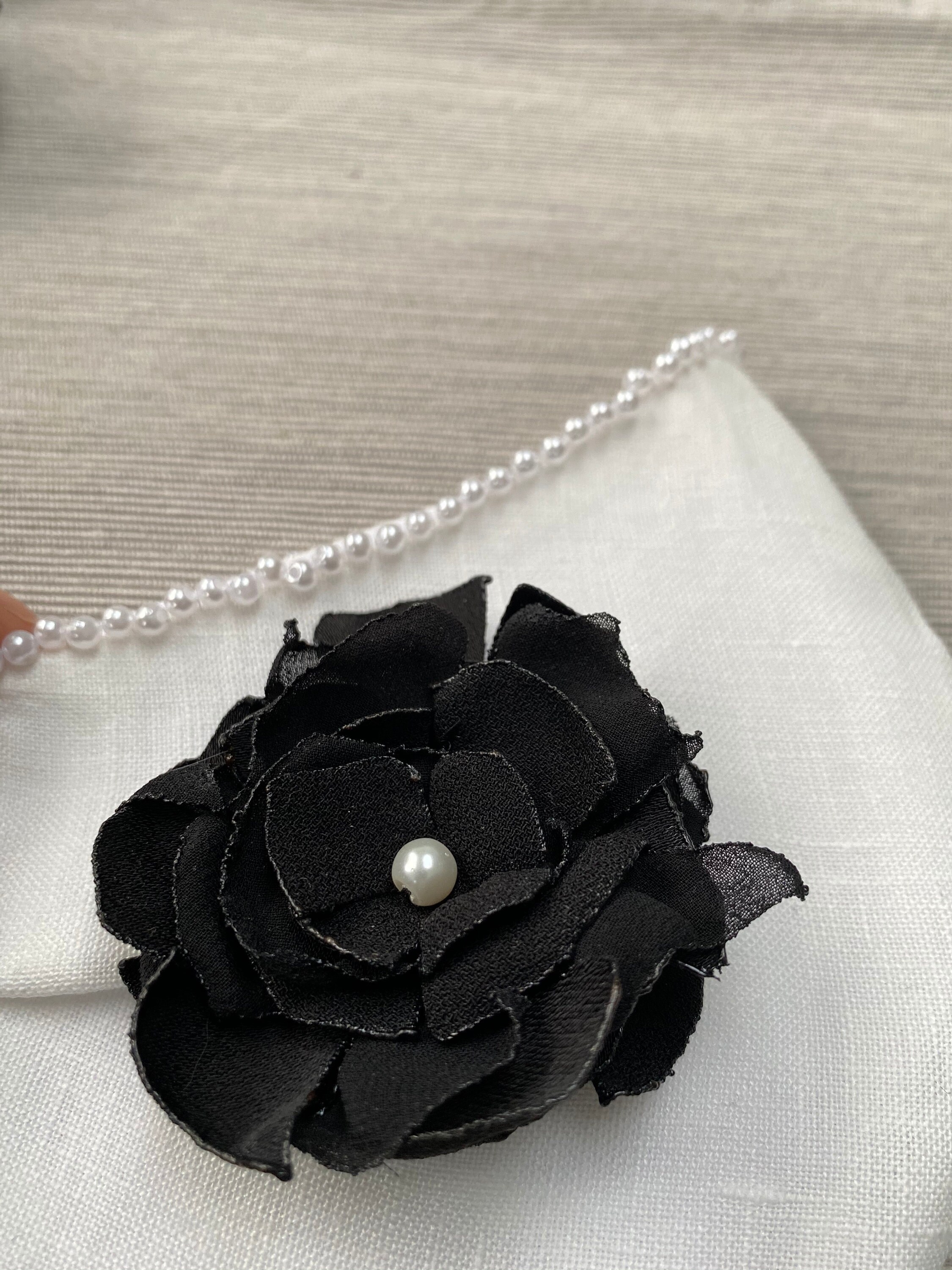 Linen Face Mask UK, Christmas Face Mask UK, Halloween Face Mask, Pearl