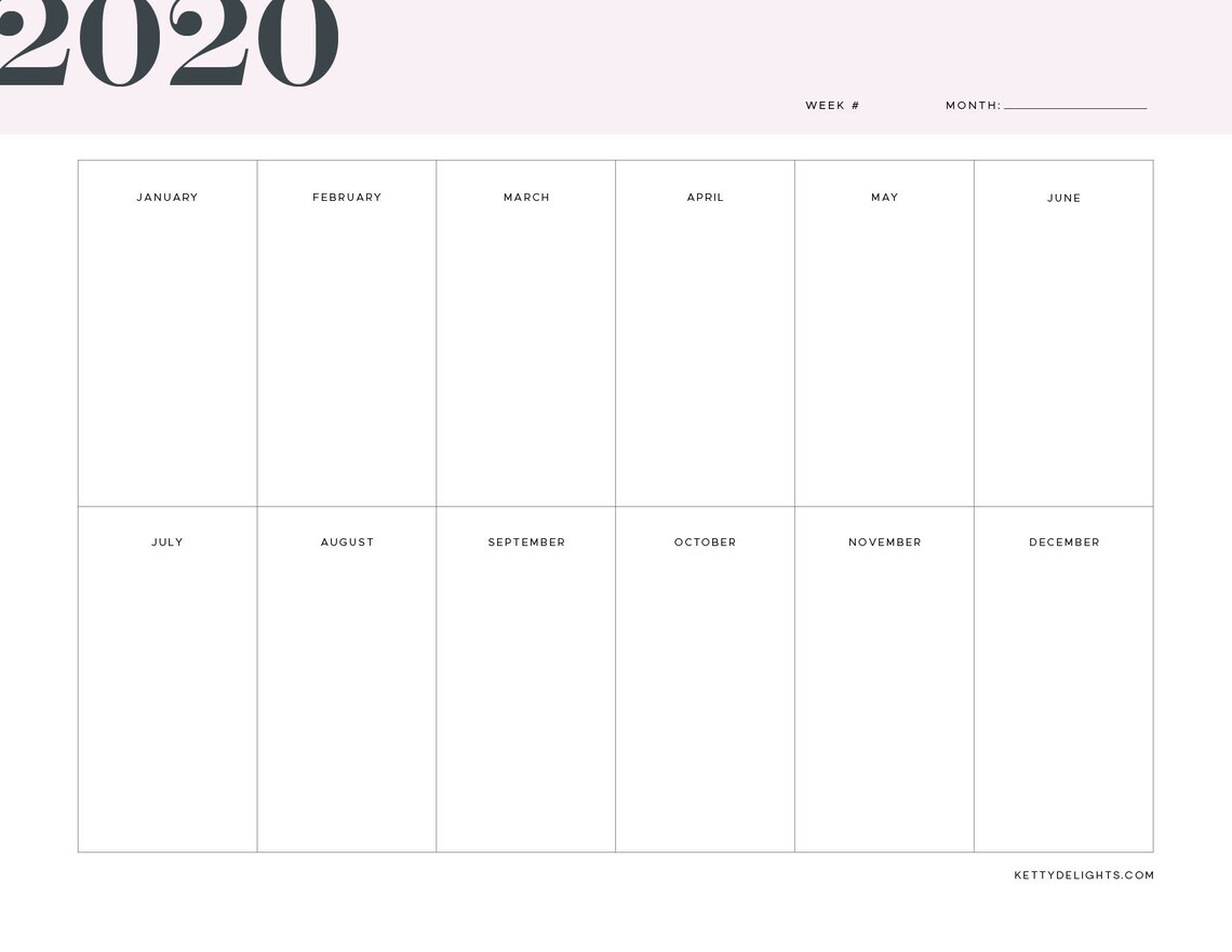 9 Minimal Printable Pages to Get Organized in All Aspects of - Etsy