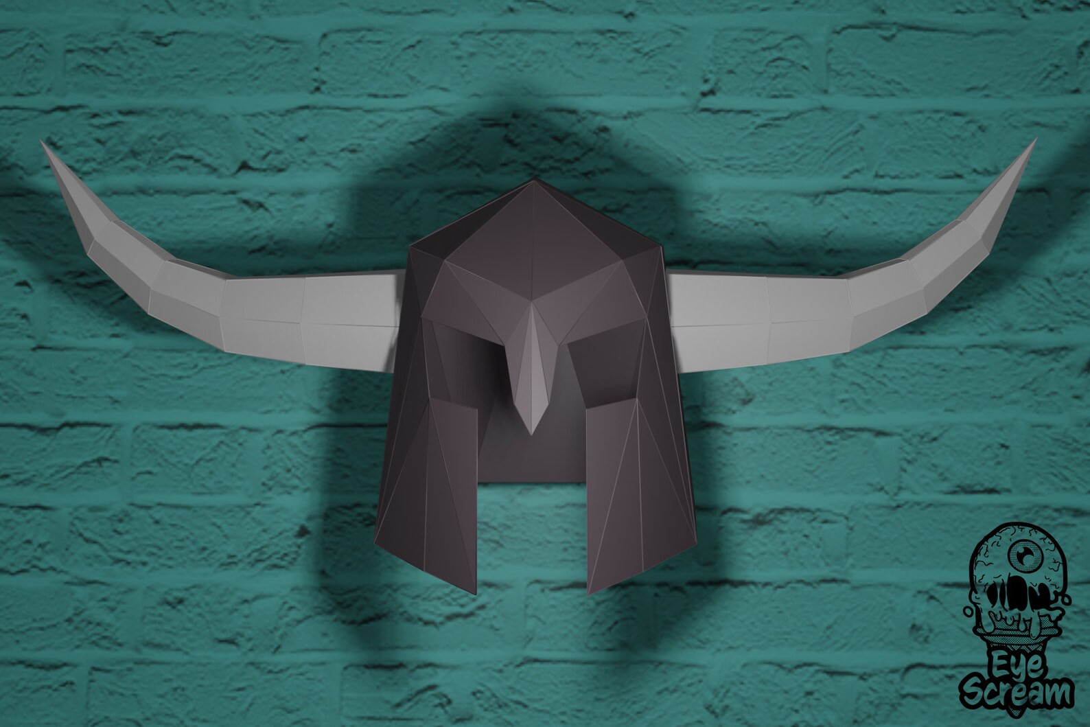 VIKING HELMET DIY 3D Origami Papercraft Metal Etsy Ireland
