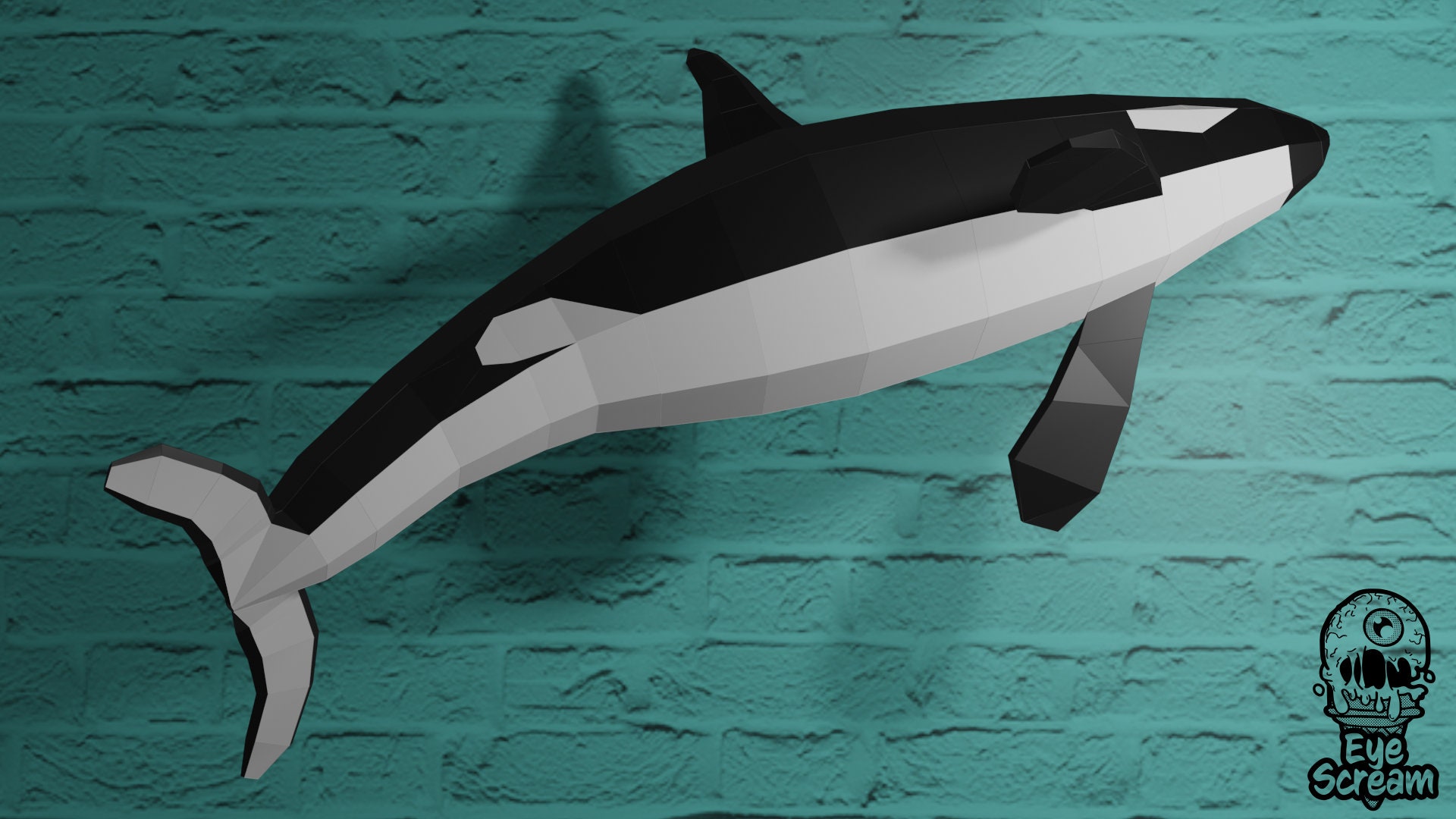 KILLER WHALE DIY 3D Origami Papercraft Metal Welding Etsy New Zealand