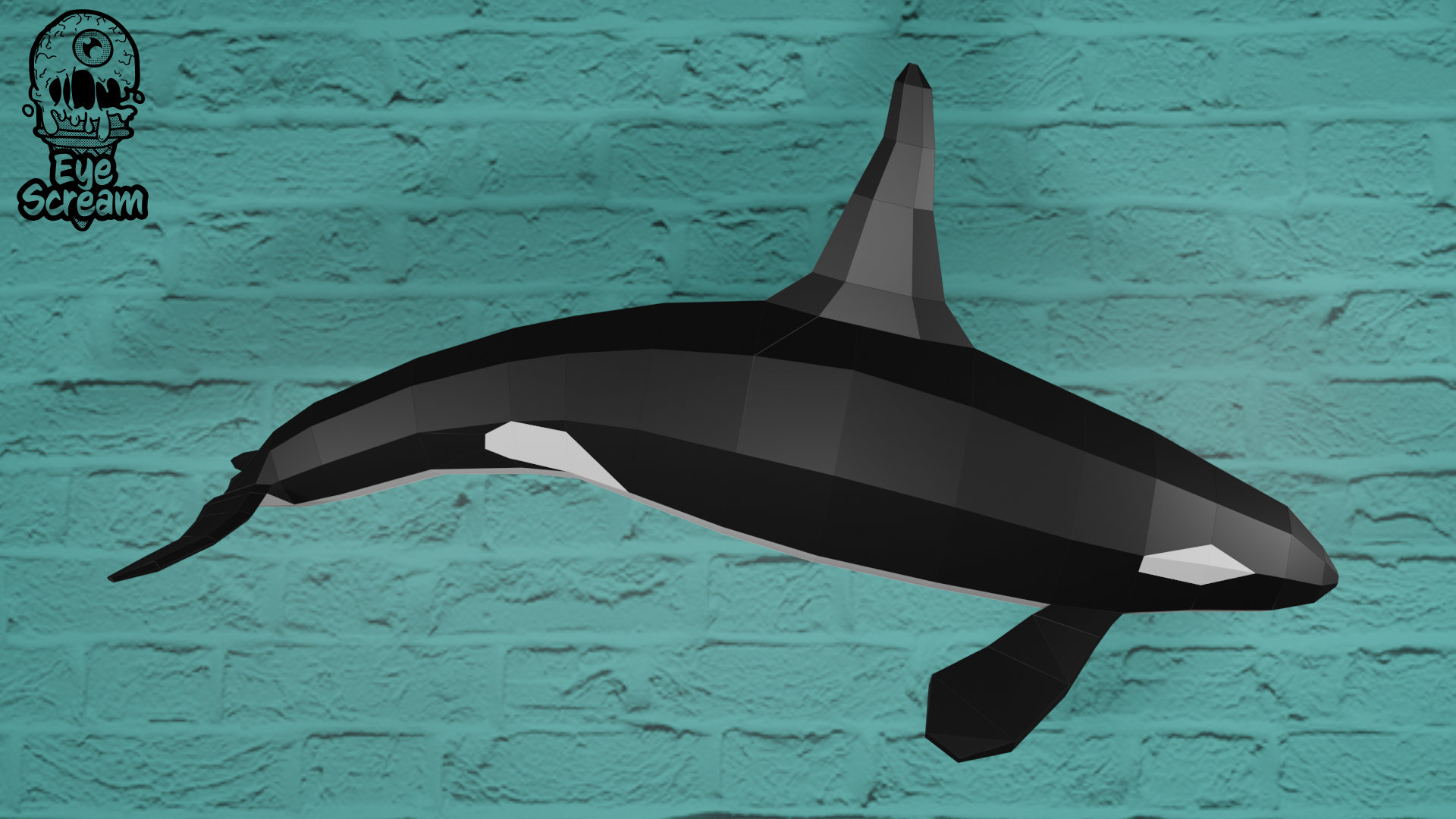 KILLER WHALE DIY 3D Origami Papercraft Metal Welding Etsy New Zealand