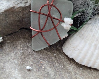 Seaglass pendant