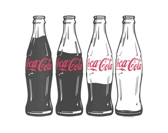 coca cola wallpaper etsy