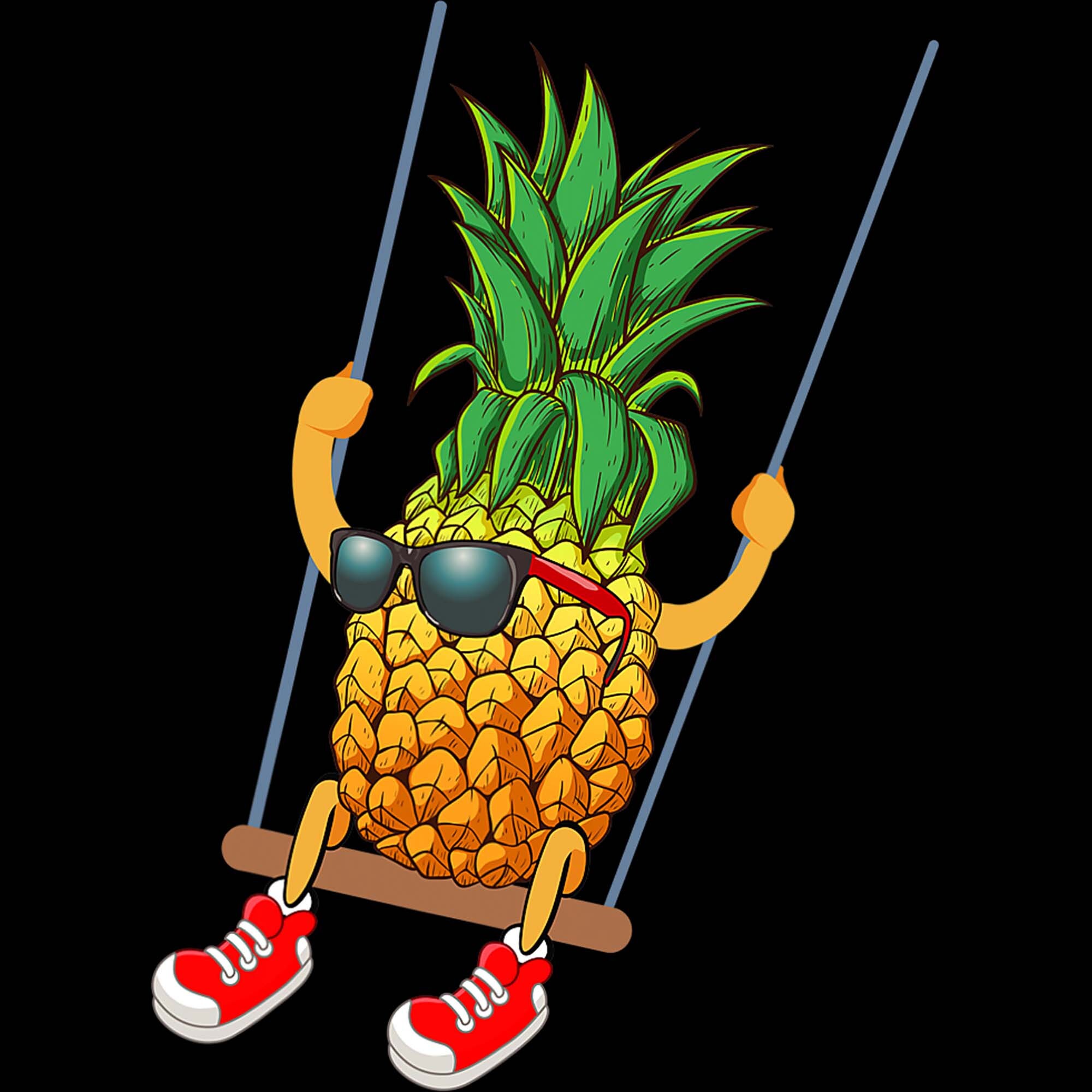 Funny Swinging Pineapple Swinger Design Pineapple Gifts Etsy