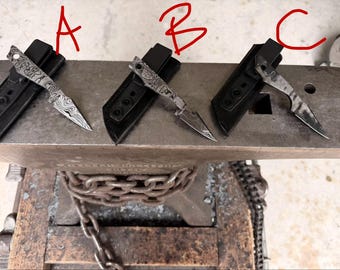 Chirurgeon - Damascus EDC Scalpels