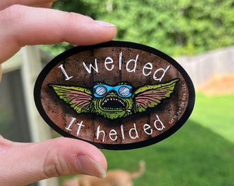 Gremlin Welding Sticker