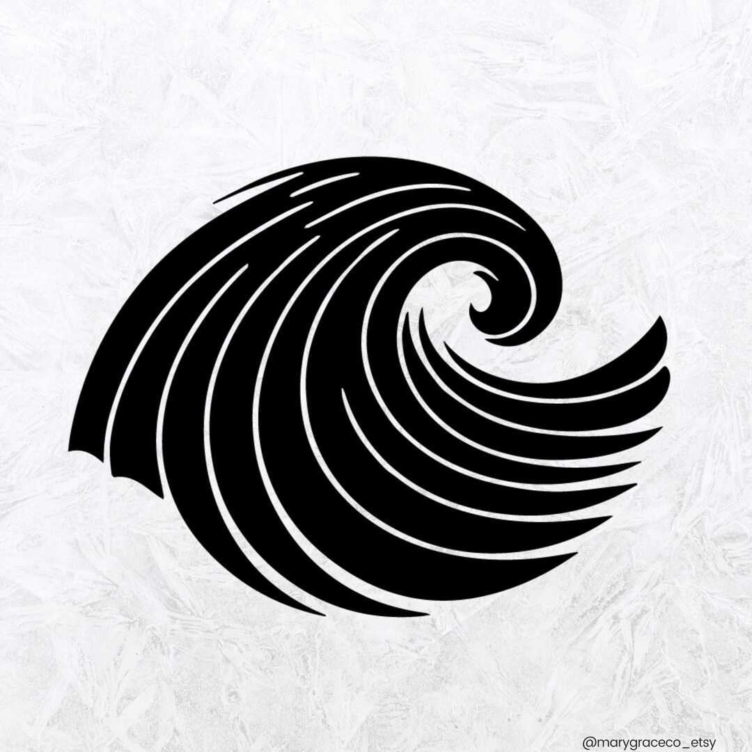 Wave SVG, Ocean Waves Svg, Sea Waves Svg, Wave Clipart, Cut Files for