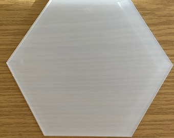 Acrylic Hexagon / Hexagon Shape Blank, 3mm or 5mm, multiples, various sizes, thicknesses, colours and quantities