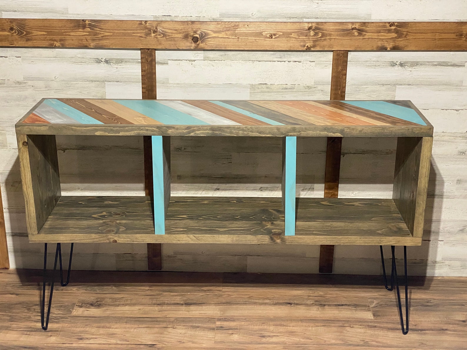 Console Table Entryway Table Record Storage Record Etsy