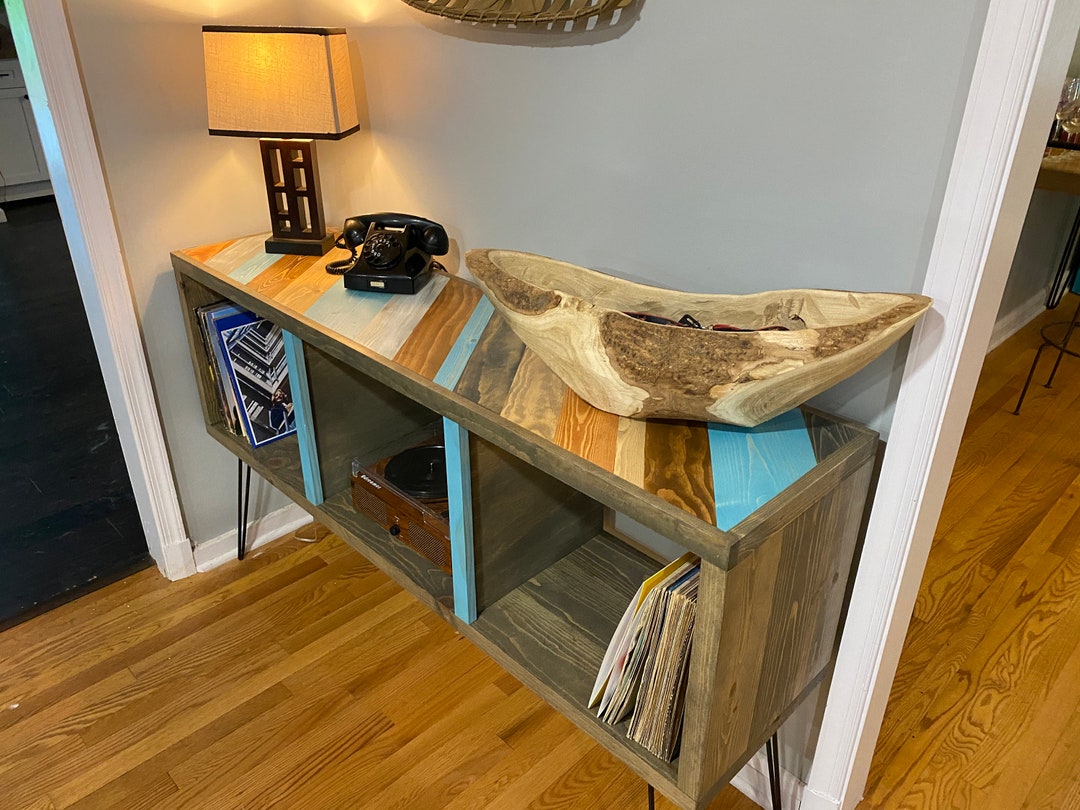 Console Table, Entryway Table, Record Storage Record Storage