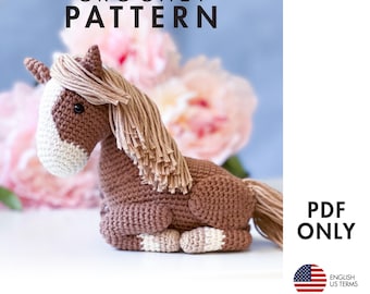 Crochet Pattern - Horse - Amigurumi (PDF diy description)