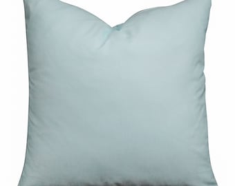 Housse de coussin en coton et lin - Capri // Housse de coussin carrée de 26 x 26 po. // Taie d'oreiller euro